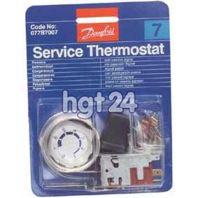 Universal Thermostat Klte Danfoss Tiefkhlschrank m. Warnlampe