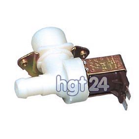 Magnetventil GS 1-fach 230 Volt [210025] - Magnetventil Ventil 2048130 2048131 2048132 Geschirrspler Miele 210025 - Magnetventil GS 1-fach Ventil Wassereinlaufventil Zulaufventil 90 11,5 mm  Auslauf KUmbausatz mit Mengenreglern + Hinweiszettel als Ersatz fr Eaton- Siemens- und Elbi-Ventile 72502 3 0610 Ampere S 6990/00 2048130 2048131 2048132 Geschirrspler Geschirr