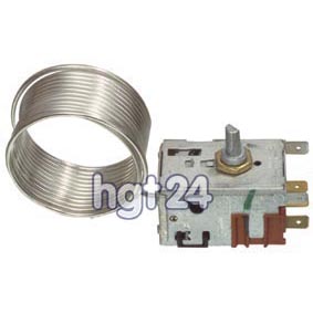 Universal Thermostat Klte Danfoss 2-Temperaturkhlschrnke [410019] - Thermostat 077B7019 Nr.19 Khlschrank Khlkombination 410019 - Thermostat Klte Danfoss 2-Temperaturkhlschrnke Temperaturregler Regelthermostat 2-Temperaturkhlschrnke. m. 3-Wege Ventil + 1 Kompressor Khlschrank Gefrierschrank Khl-Gefrier-Kombination AEG Alaska Algor Alno Ardo Ariston Arthur Martin Aspes Atlas B