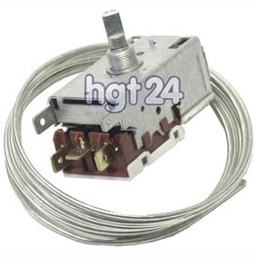 Thermostat Klte K57-P2012 [415273] - Thermostat K57P2012 2052364029 Khlschrank Khlkombination Gefrierschrank AEG Electrolux Privileg Zanussi 415273 - Thermostat Klte K5-7P2012 Temperaturregler Regelthermostat Gefrierschrank Khl-Gefrierkombination fr das Gefrierteil K5-7P2012 K57P2012 2052364-02 AEG Arthur Martin Atlas Electrolux Husqvarna Juno JunoBuderus Lloyds Matura Neckermann Privileg Quelle Ros