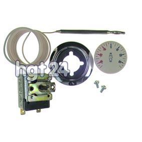 Thermostat Klte SP - ST [420004] - Thermostat Khlschrank Khlkombination Gefrierschrank 420004 - Thermostat Klte SP - ST Temperaturregler Regelthermostat fr Khlzellen und Tresen -35C bis +35C SP-ST 16 A 250 V / 10 A 380 V Kapillarrohrlnge: 1500 mm Khlhaus Khlzelle Kuehlhaus Kuehlzelle Flaschenkuehlschraenke Flaschenkhlschrank Kuehlautomat Ku