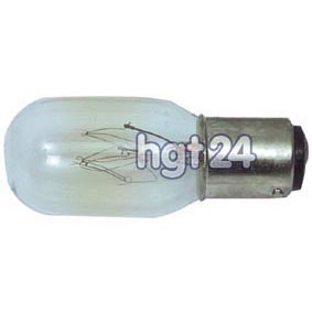 Glhlampe MW 25 Watt 240 Volt (Garraumlampe) [790001] - Glhlampe Mikrowelle 790001 - Glhlampe MW 25 W 240 V (Garraumlampe) Lampe Birne Glhbirne Beleuchtung Leuchtmittel Garraumlampe Kontakte flach Glaskrper 26 mm  Sockel 15 mm Gesamtlnge 81 mm Mikrowellen Mikrowelle Backofen Elektroherd AEG Alaska Ariston Balay Bauknecht Beko Blomber