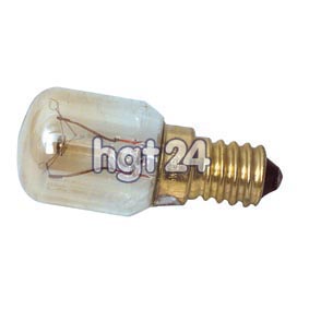 Glhlampe MW E14 15 Watt 230 Volt (Garraumlampe) [790006] - Glhlampe Mikrowelle Daewoo Bauknecht Delonghi Goldstar Lunic Panasonic Privileg Samsung Sanyo Sharp Toshiba Whirlpool 790006 9818560 - Glhlampe MW E14 15 W 230 V (Garraumlampe) Lampe Birne Glhbirne Beleuchtung Leuchtmittel Garraumlampe E 14-Gewinde (14mm ) Glaskrper 22 mm  Gesamtlnge 51 mm bis 300 C klares Glas Mikrowellen Mikrowelle Backofen Elektroherd AEG Alaska Ariston Balay B