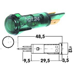 Kontrolllampe grn 230 Volt