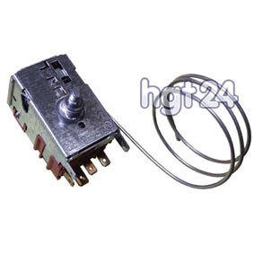 Thermostat Klte [A000455] - Thermostat 00488138 Khlschrank Khlkombination Bosch Constructa Neff Siemens A000455 - Thermostat Klte Temperaturregler Regelthermostat Khlschrank Khlschrank Gefrierschrank Khl-Gefrier-Kombination Airlux Balay Bosch Constructa Danfoss DeDietrich Gaggenau Hanseatic Kppersbusch Miele Neff Siemens