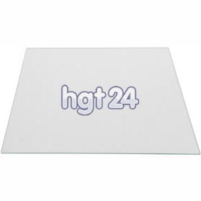 Glasplatte 375 x 320 mm