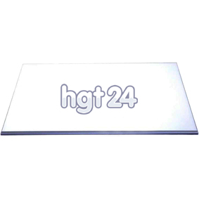 Glasplatte 502 x 350 mm