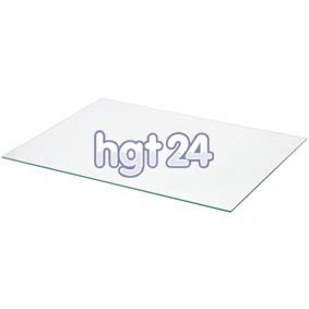Glasplatte 412 x 268 mm